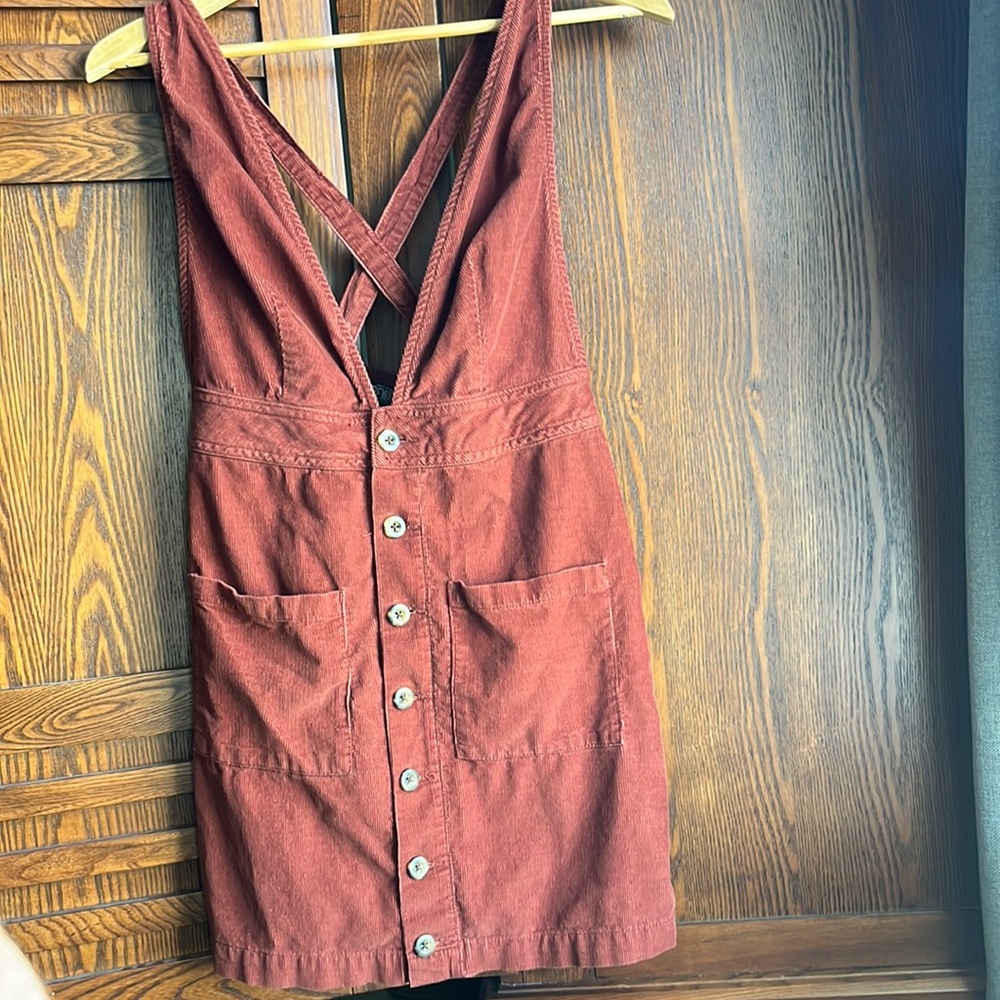 Corduroy jumper, rust color M